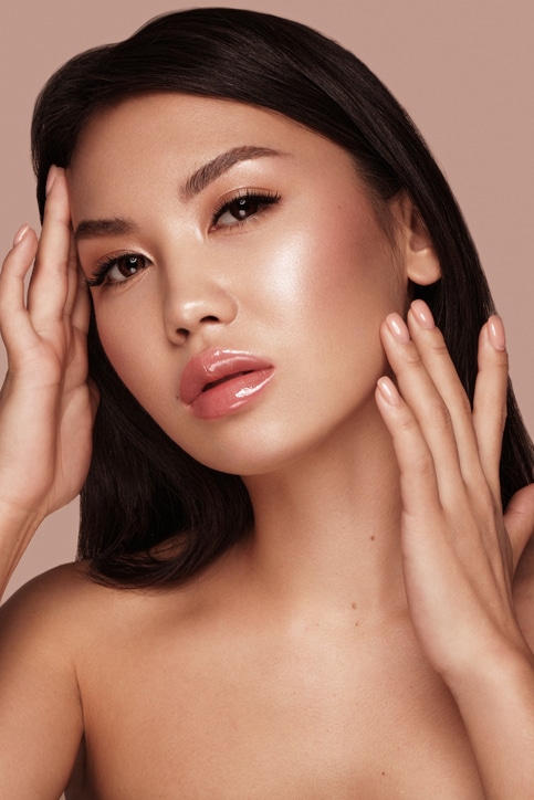 a woman talking on a cell phone